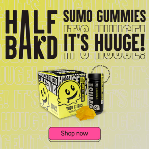 Half Bak'd Sumo Delta Gummies 840mg/2ct/30pk